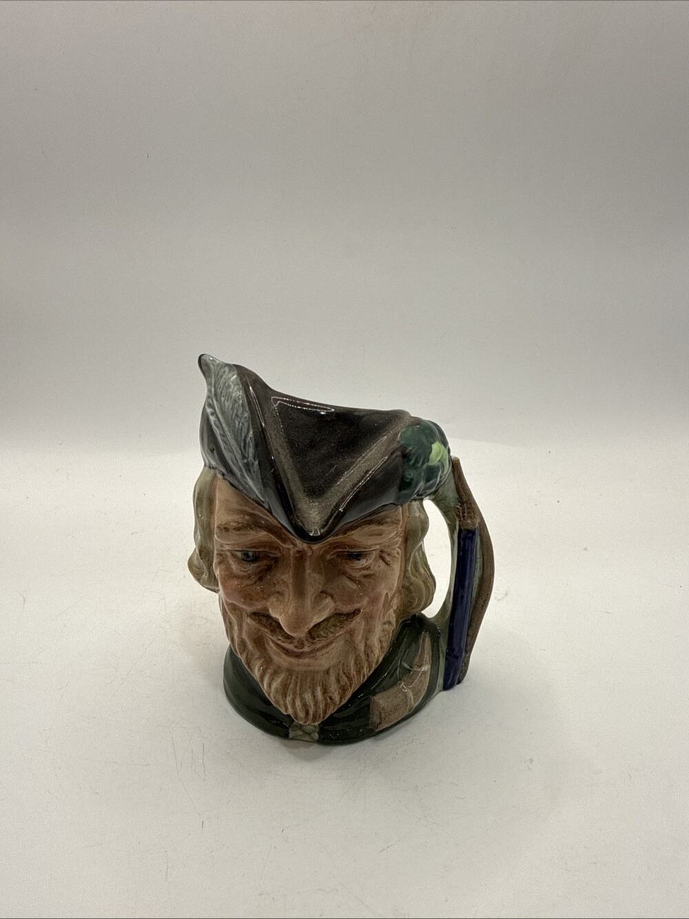 Royal Doulton Robin Hood D 6541 Small 2 3/4" Toby Jug. C 1959 *